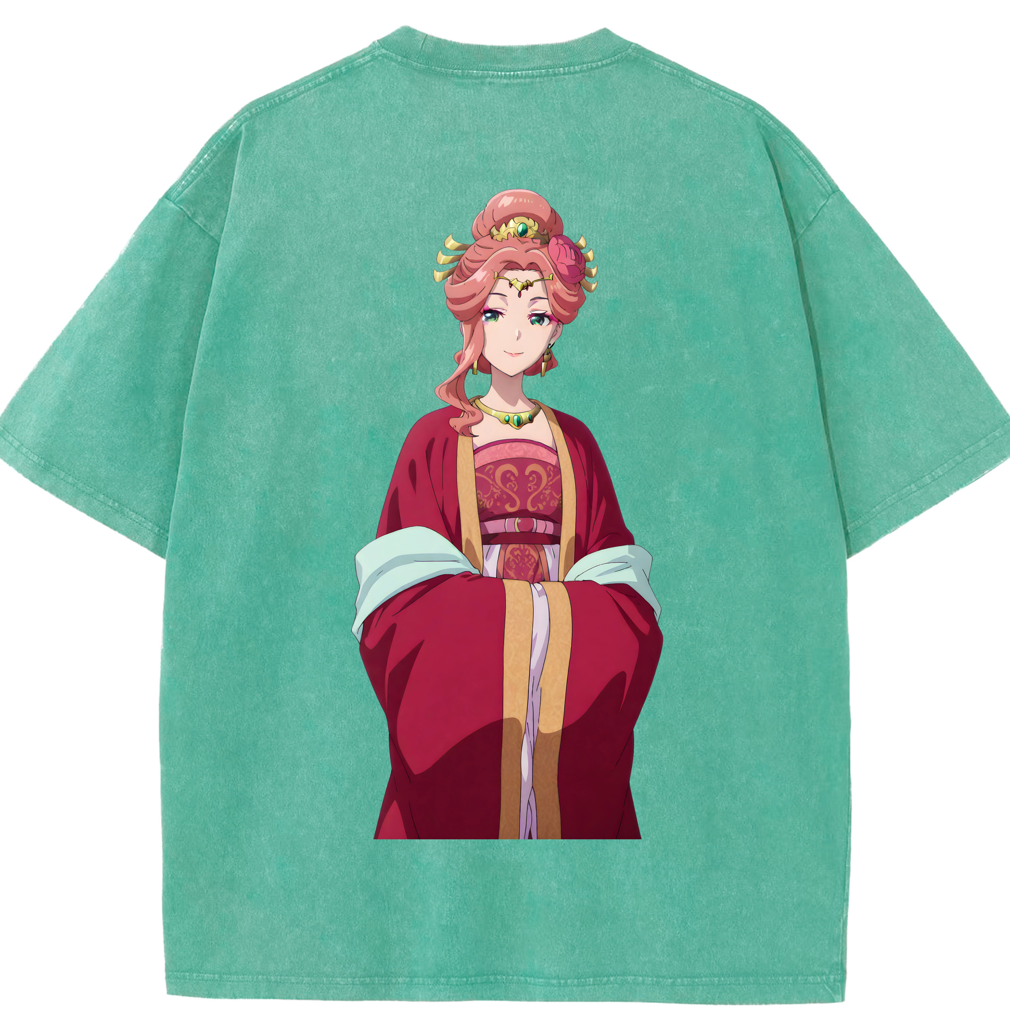 （画像用） 薬屋のひとりごと The Apothecary Diaries 綿100% ヴィンテージ風 半袖Tシャツ（背面プリント）